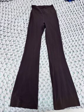 lululemon groove Nulu French press (Brown) Flare Leggings